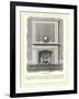 Mantel Treatment-null-Framed Art Print