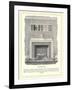 Mantel Treatment-null-Framed Art Print