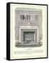 Mantel Treatment-null-Framed Stretched Canvas