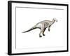 Mantellisaurus Dinosaur-null-Framed Art Print