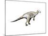 Mantellisaurus Dinosaur-null-Mounted Art Print
