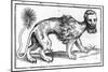 Manticore from 'Historie of Foure-Footed Beastes' by Edward Topsell, Published 1607-Edward Topsell-Mounted Giclee Print