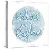 Mantra - Relax-Sasha Blake-Stretched Canvas