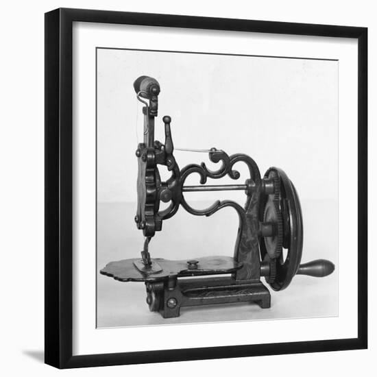 Manual Sewing Machine-null-Framed Premium Photographic Print
