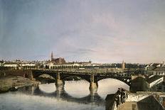 El Guadalquivir a Su Paso Por Sevilla, 1851-Manuel Barron y Carrillo-Stretched Canvas