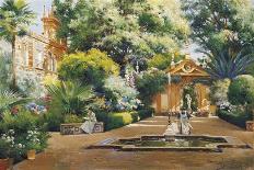 A Garden in Seville-Manuel Garcia Y Rodriguez-Giclee Print