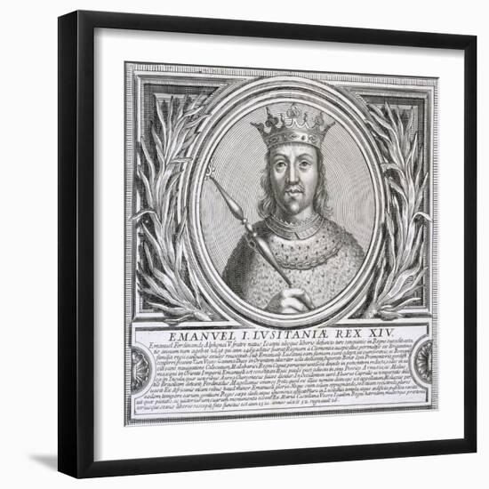 Manuel I of Portugal (Litho)-null-Framed Giclee Print
