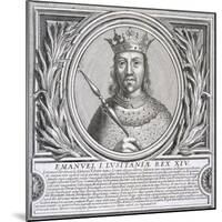 Manuel I of Portugal (Litho)-null-Mounted Giclee Print