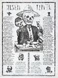 Calavera Tapatia, Published 1910-Manuel Manilla-Mounted Giclee Print