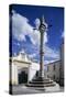 Manueline Style Pillory Column-null-Stretched Canvas