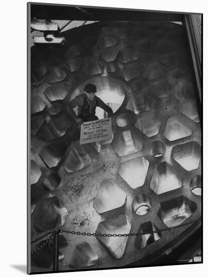 Manufacture and Examples of Uses of Various Kinds of Glass at Corning Glass Co-Andreas Feininger-Mounted Photographic Print