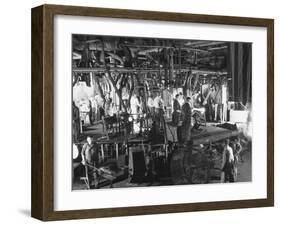 Manufacture and Examples of Uses of Various Kinds of Glass, Corning Glass Co-Andreas Feininger-Framed Photographic Print