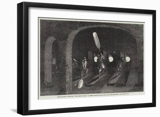 Manufacture of Glass for The Crystal Palace, at Messers Chance's Works, Spon-Lane, Near Birmingham-Samuel Read-Framed Giclee Print