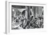 Manufacture of Iron in Couillet Factory, 1886, Belgium, 19th Century-null-Framed Giclee Print