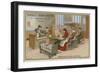 Manufacture of Parts of Fireworks-null-Framed Giclee Print