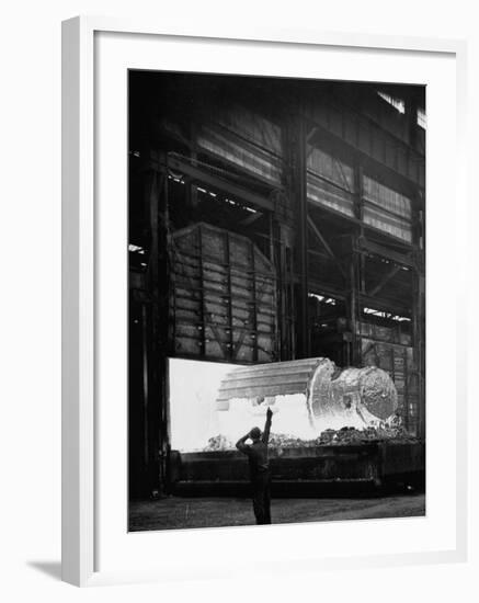 Manufacture of Steel-Fritz Goro-Framed Premium Photographic Print