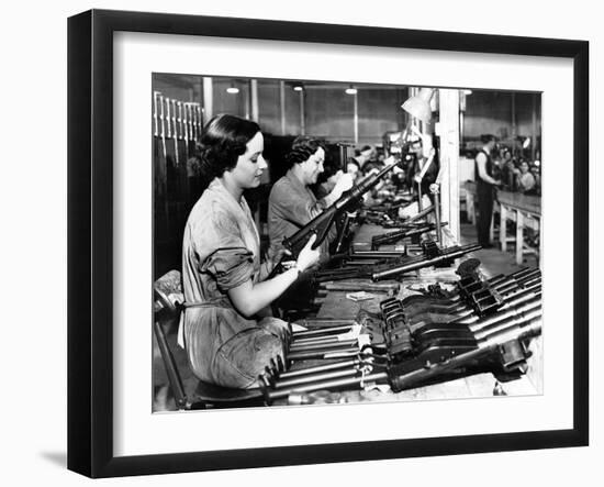 Manufacture of Sten Guns-Associated Newspapers-Framed Photo