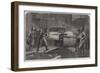 Manufacture of the Armstrong Gun at Woolwich Arsenal, Coiling the Bars-null-Framed Giclee Print