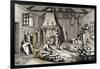 Manufacture of the Fromage D'Auvergne, 1877, France, 19th Century-null-Framed Giclee Print