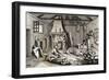 Manufacture of the Fromage D'Auvergne, 1877, France, 19th Century-null-Framed Giclee Print