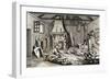 Manufacture of the Fromage D'Auvergne, 1877, France, 19th Century-null-Framed Giclee Print