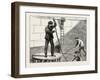 Manufacturing an Electric Telegraph Cable: Coiling Down the Cable in the Tank, 1873-null-Framed Giclee Print