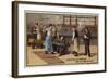 Manufacturing Coins-null-Framed Giclee Print