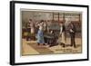 Manufacturing Coins-null-Framed Giclee Print