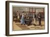 Manufacturing Coins-null-Framed Giclee Print