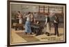 Manufacturing Coins-null-Framed Giclee Print