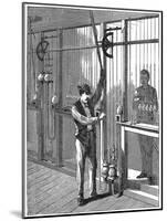 Manufacturing Electric Light Bulbs, C1883-null-Mounted Giclee Print