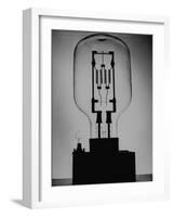 Manufacturing G. E. Giant Electric Bulb-Al Fenn-Framed Photographic Print