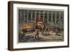 Manufacturing Gas for Lighing. Removing Coke from the Retorts-null-Framed Giclee Print