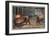 Manufacturing Gas for Lighting, Loading Retorts-null-Framed Giclee Print