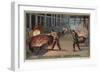 Manufacturing Gas for Lighting, Loading Retorts-null-Framed Giclee Print
