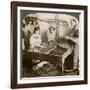 Manufacturing Silk, Syria, 1900s-Underwood & Underwood-Framed Giclee Print