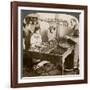 Manufacturing Silk, Syria, 1900s-Underwood & Underwood-Framed Giclee Print