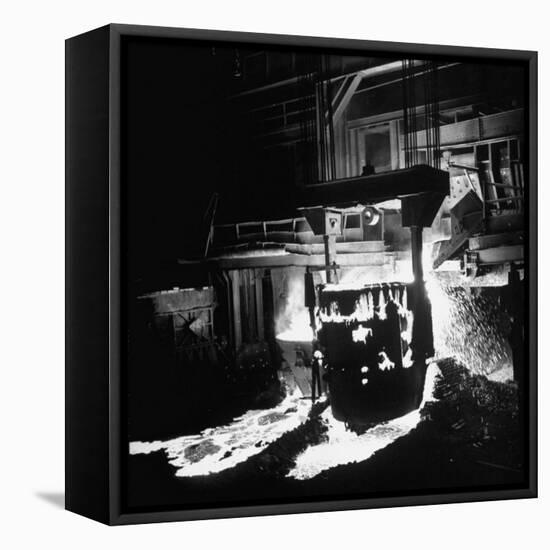 Manufacturing Steel-Fritz Goro-Framed Stretched Canvas
