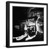 Manufacturing Steel-Fritz Goro-Framed Premium Photographic Print