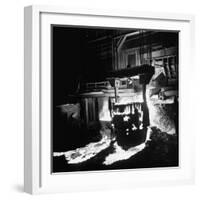 Manufacturing Steel-Fritz Goro-Framed Photographic Print