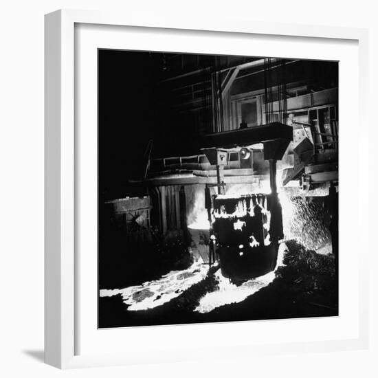 Manufacturing Steel-Fritz Goro-Framed Photographic Print