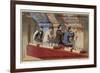 Manufacturing Tapestries at the Gobelins Manufactory-null-Framed Giclee Print