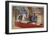 Manufacturing Tapestries at the Gobelins Manufactory-null-Framed Giclee Print