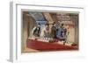 Manufacturing Tapestries at the Gobelins Manufactory-null-Framed Giclee Print