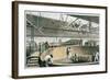 Manufacturing the transatlantic telegraph cable, c1865 (1866)-Robert Dudley-Framed Giclee Print