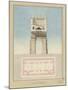 Manuscript and Graphic Description of the Arc De Triomphe, Paris-Jules-Denis Thierry-Mounted Giclee Print