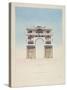 Manuscript and Graphic Description of the Arc De Triomphe.-Jules-Denis Thierry-Stretched Canvas