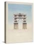 Manuscript and Graphic Description of the Arc De Triomphe.-Jules-Denis Thierry-Stretched Canvas