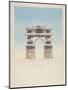Manuscript and Graphic Description of the Arc De Triomphe.-Jules-Denis Thierry-Mounted Giclee Print