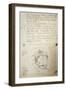 Manuscript by Giovanni Schiaparelli (1835-1910) from Study Notes on Mars Carried Out Between 1888 a-null-Framed Giclee Print